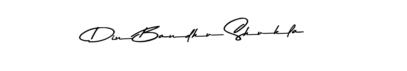 Make a beautiful signature design for name Din Bandhu Shukla. Use this online signature maker to create a handwritten signature for free. Din Bandhu Shukla signature style 9 images and pictures png