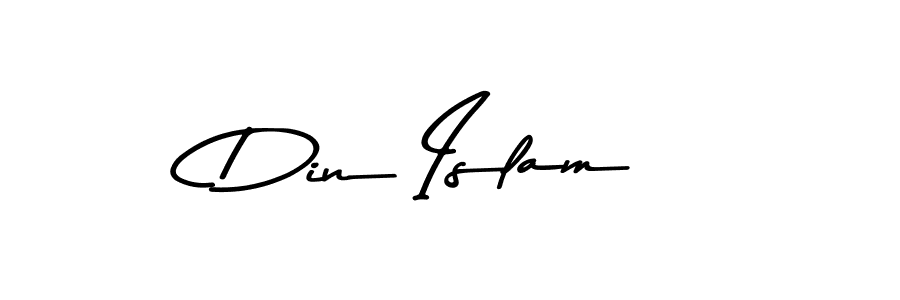 Also You can easily find your signature by using the search form. We will create Din Islam name handwritten signature images for you free of cost using Asem Kandis PERSONAL USE sign style. Din Islam signature style 9 images and pictures png