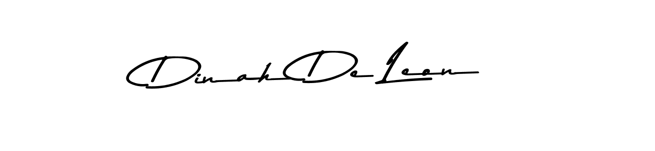 This is the best signature style for the Dinah De Leon name. Also you like these signature font (Asem Kandis PERSONAL USE). Mix name signature. Dinah De Leon signature style 9 images and pictures png