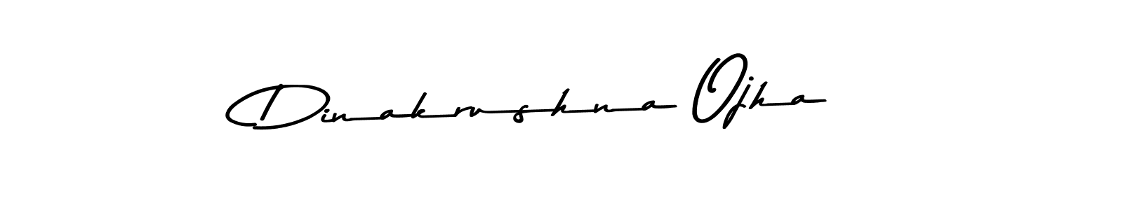 Create a beautiful signature design for name Dinakrushna Ojha. With this signature (Asem Kandis PERSONAL USE) fonts, you can make a handwritten signature for free. Dinakrushna Ojha signature style 9 images and pictures png