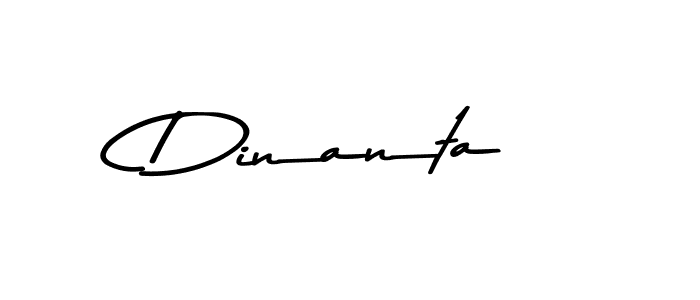 Dinanta stylish signature style. Best Handwritten Sign (Asem Kandis PERSONAL USE) for my name. Handwritten Signature Collection Ideas for my name Dinanta. Dinanta signature style 9 images and pictures png