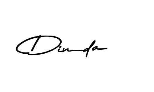 Create a beautiful signature design for name Dinda. With this signature (Asem Kandis PERSONAL USE) fonts, you can make a handwritten signature for free. Dinda signature style 9 images and pictures png