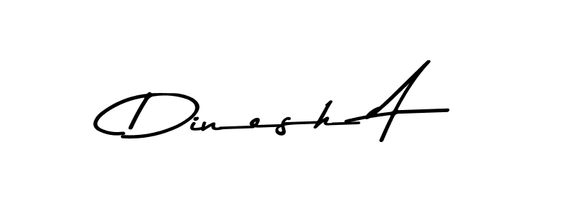 It looks lik you need a new signature style for name Dinesh A. Design unique handwritten (Asem Kandis PERSONAL USE) signature with our free signature maker in just a few clicks. Dinesh A signature style 9 images and pictures png