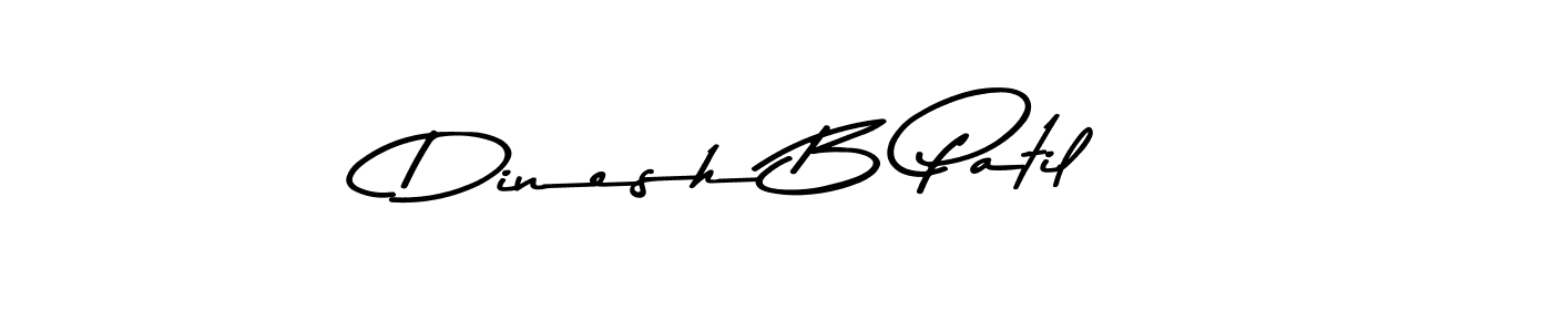 How to make Dinesh B Patil signature? Asem Kandis PERSONAL USE is a professional autograph style. Create handwritten signature for Dinesh B Patil name. Dinesh B Patil signature style 9 images and pictures png
