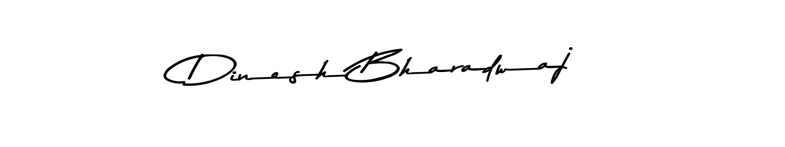 Design your own signature with our free online signature maker. With this signature software, you can create a handwritten (Asem Kandis PERSONAL USE) signature for name Dinesh Bharadwaj. Dinesh Bharadwaj signature style 9 images and pictures png