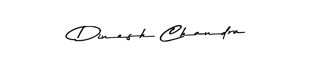 Dinesh Chandra stylish signature style. Best Handwritten Sign (Asem Kandis PERSONAL USE) for my name. Handwritten Signature Collection Ideas for my name Dinesh Chandra. Dinesh Chandra signature style 9 images and pictures png