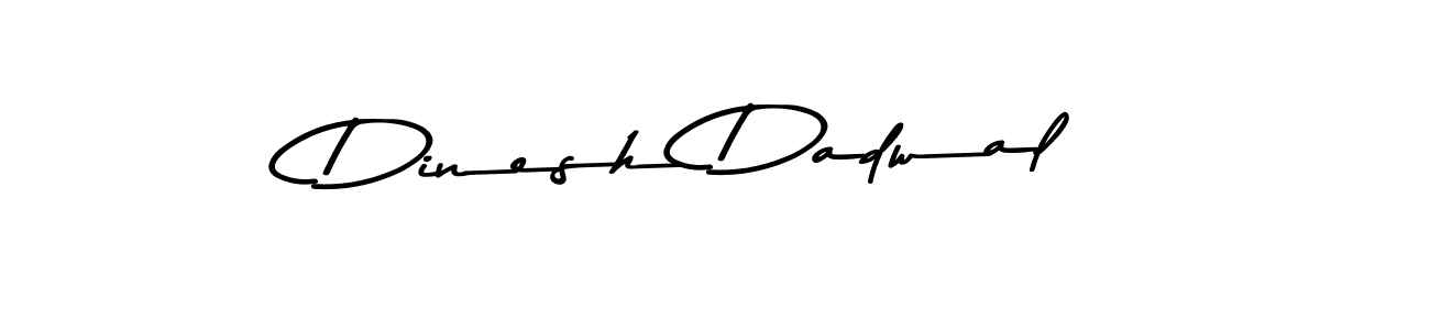 Dinesh Dadwal stylish signature style. Best Handwritten Sign (Asem Kandis PERSONAL USE) for my name. Handwritten Signature Collection Ideas for my name Dinesh Dadwal. Dinesh Dadwal signature style 9 images and pictures png