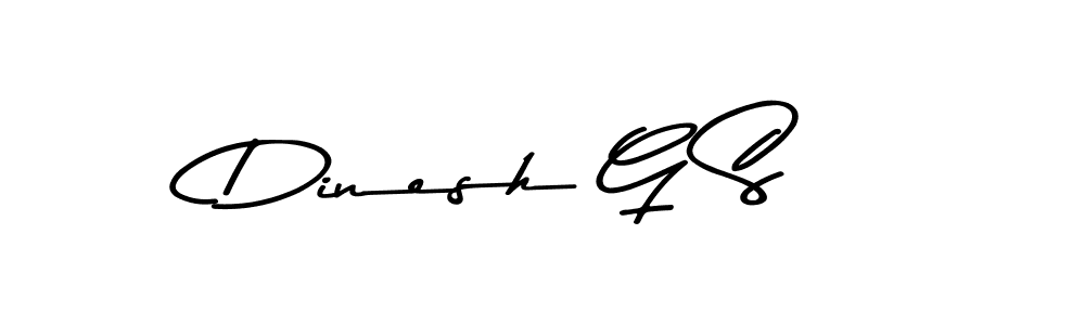 This is the best signature style for the Dinesh G S name. Also you like these signature font (Asem Kandis PERSONAL USE). Mix name signature. Dinesh G S signature style 9 images and pictures png