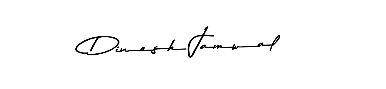 Asem Kandis PERSONAL USE is a professional signature style that is perfect for those who want to add a touch of class to their signature. It is also a great choice for those who want to make their signature more unique. Get Dinesh Jamwal name to fancy signature for free. Dinesh Jamwal signature style 9 images and pictures png