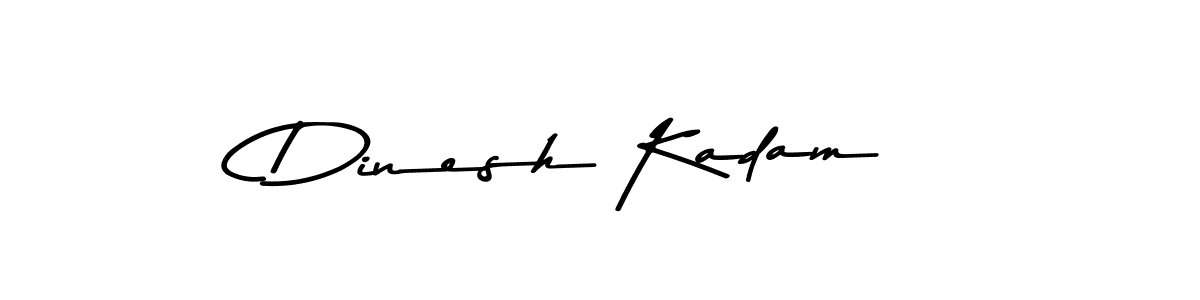 Also You can easily find your signature by using the search form. We will create Dinesh Kadam name handwritten signature images for you free of cost using Asem Kandis PERSONAL USE sign style. Dinesh Kadam signature style 9 images and pictures png