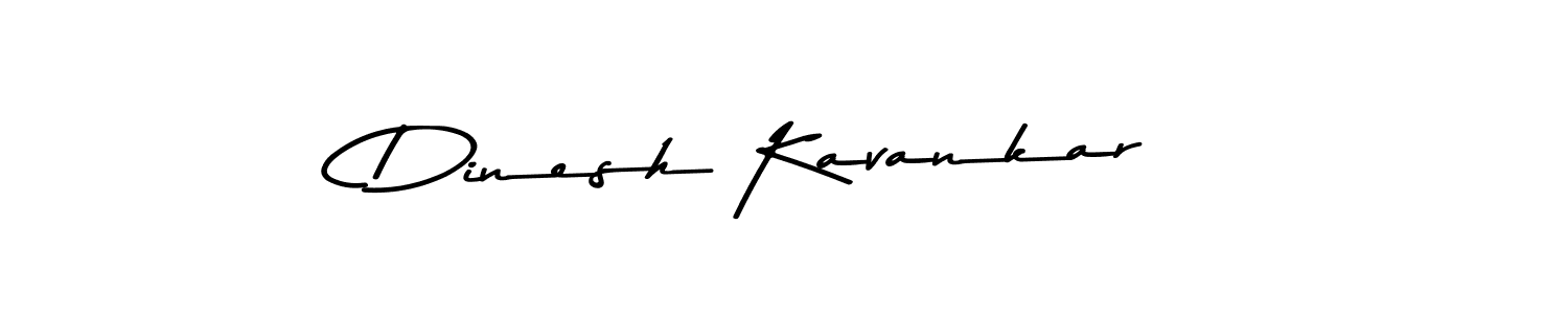 Make a beautiful signature design for name Dinesh Kavankar. With this signature (Asem Kandis PERSONAL USE) style, you can create a handwritten signature for free. Dinesh Kavankar signature style 9 images and pictures png