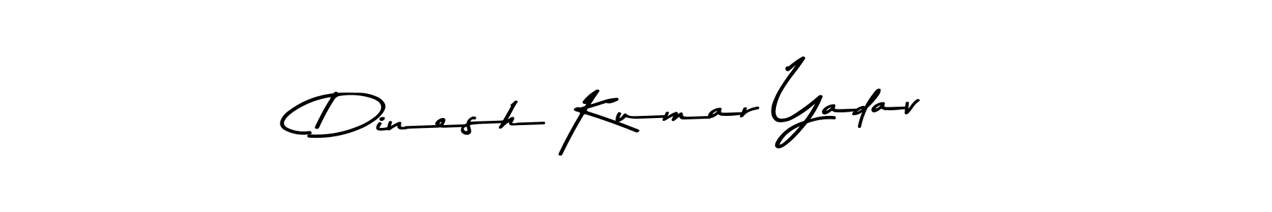 Use a signature maker to create a handwritten signature online. With this signature software, you can design (Asem Kandis PERSONAL USE) your own signature for name Dinesh Kumar Yadav. Dinesh Kumar Yadav signature style 9 images and pictures png