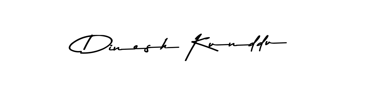 How to make Dinesh Kunddu signature? Asem Kandis PERSONAL USE is a professional autograph style. Create handwritten signature for Dinesh Kunddu name. Dinesh Kunddu signature style 9 images and pictures png