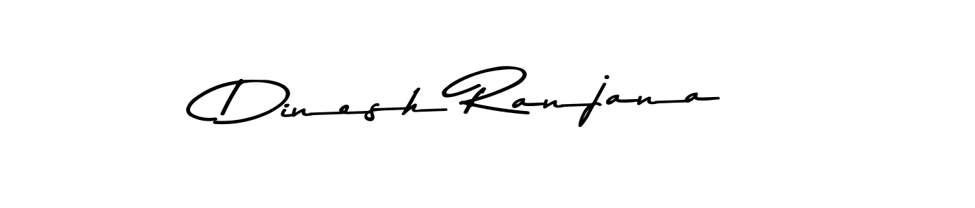 Make a beautiful signature design for name Dinesh Ranjana. With this signature (Asem Kandis PERSONAL USE) style, you can create a handwritten signature for free. Dinesh Ranjana signature style 9 images and pictures png