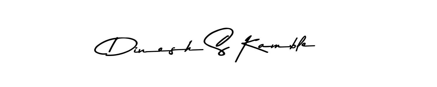 You should practise on your own different ways (Asem Kandis PERSONAL USE) to write your name (Dinesh S Kamble) in signature. don't let someone else do it for you. Dinesh S Kamble signature style 9 images and pictures png
