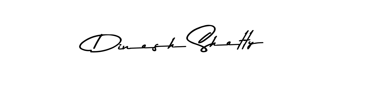 Create a beautiful signature design for name Dinesh Shetty. With this signature (Asem Kandis PERSONAL USE) fonts, you can make a handwritten signature for free. Dinesh Shetty signature style 9 images and pictures png