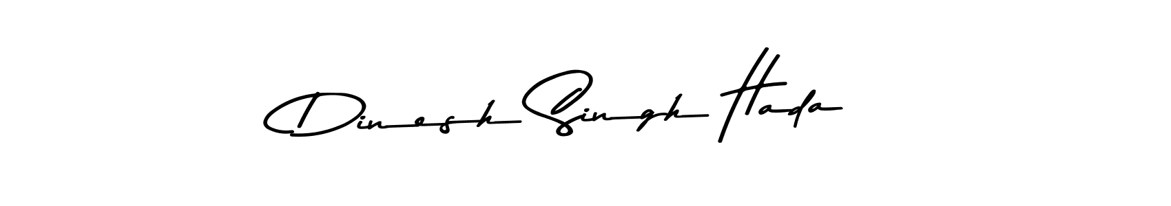 Create a beautiful signature design for name Dinesh Singh Hada. With this signature (Asem Kandis PERSONAL USE) fonts, you can make a handwritten signature for free. Dinesh Singh Hada signature style 9 images and pictures png