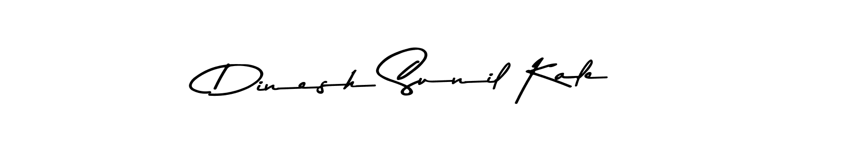 Also You can easily find your signature by using the search form. We will create Dinesh Sunil Kale name handwritten signature images for you free of cost using Asem Kandis PERSONAL USE sign style. Dinesh Sunil Kale signature style 9 images and pictures png