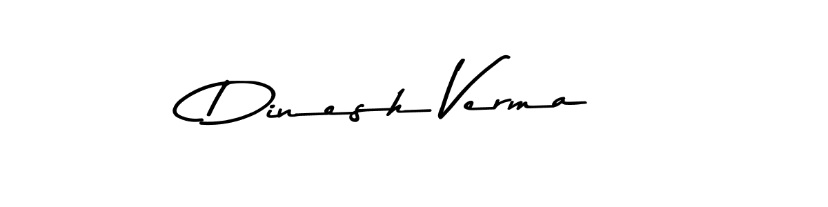 How to make Dinesh Verma signature? Asem Kandis PERSONAL USE is a professional autograph style. Create handwritten signature for Dinesh Verma name. Dinesh Verma signature style 9 images and pictures png