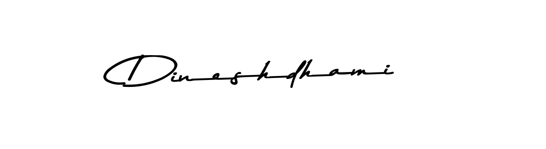 How to make Dineshdhami signature? Asem Kandis PERSONAL USE is a professional autograph style. Create handwritten signature for Dineshdhami name. Dineshdhami signature style 9 images and pictures png