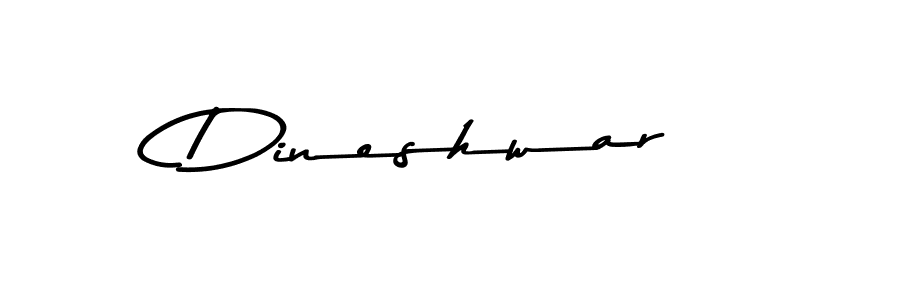 Make a beautiful signature design for name Dineshwar. With this signature (Asem Kandis PERSONAL USE) style, you can create a handwritten signature for free. Dineshwar signature style 9 images and pictures png