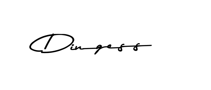 Asem Kandis PERSONAL USE is a professional signature style that is perfect for those who want to add a touch of class to their signature. It is also a great choice for those who want to make their signature more unique. Get Dingess name to fancy signature for free. Dingess signature style 9 images and pictures png