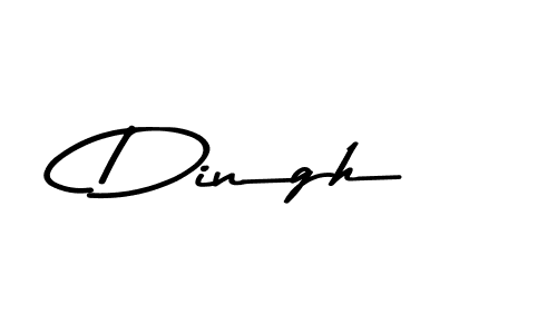 How to make Dingh signature? Asem Kandis PERSONAL USE is a professional autograph style. Create handwritten signature for Dingh name. Dingh signature style 9 images and pictures png