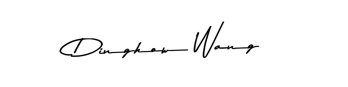 It looks lik you need a new signature style for name Dinghow Wang. Design unique handwritten (Asem Kandis PERSONAL USE) signature with our free signature maker in just a few clicks. Dinghow Wang signature style 9 images and pictures png