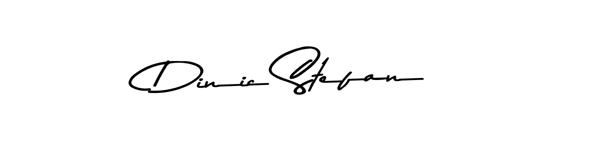 This is the best signature style for the Dinic Stefan name. Also you like these signature font (Asem Kandis PERSONAL USE). Mix name signature. Dinic Stefan signature style 9 images and pictures png