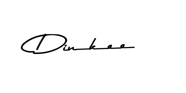 Dinkee stylish signature style. Best Handwritten Sign (Asem Kandis PERSONAL USE) for my name. Handwritten Signature Collection Ideas for my name Dinkee. Dinkee signature style 9 images and pictures png