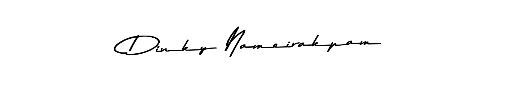 The best way (Asem Kandis PERSONAL USE) to make a short signature is to pick only two or three words in your name. The name Dinky Nameirakpam include a total of six letters. For converting this name. Dinky Nameirakpam signature style 9 images and pictures png