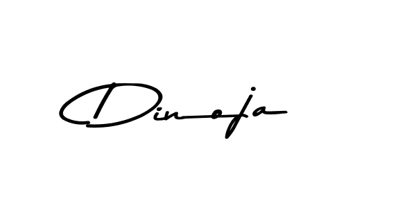 Create a beautiful signature design for name Dinoja. With this signature (Asem Kandis PERSONAL USE) fonts, you can make a handwritten signature for free. Dinoja signature style 9 images and pictures png