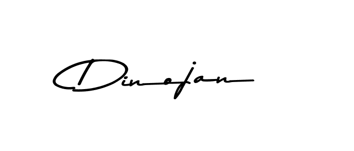 Design your own signature with our free online signature maker. With this signature software, you can create a handwritten (Asem Kandis PERSONAL USE) signature for name Dinojan. Dinojan signature style 9 images and pictures png