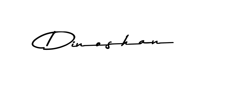 Use a signature maker to create a handwritten signature online. With this signature software, you can design (Asem Kandis PERSONAL USE) your own signature for name Dinoshan. Dinoshan signature style 9 images and pictures png