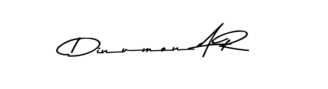 if you are searching for the best signature style for your name Dinumon A R. so please give up your signature search. here we have designed multiple signature styles  using Asem Kandis PERSONAL USE. Dinumon A R signature style 9 images and pictures png