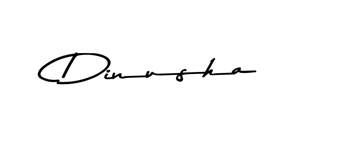 Create a beautiful signature design for name Dinusha. With this signature (Asem Kandis PERSONAL USE) fonts, you can make a handwritten signature for free. Dinusha signature style 9 images and pictures png