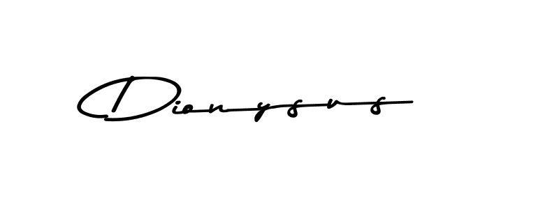 Use a signature maker to create a handwritten signature online. With this signature software, you can design (Asem Kandis PERSONAL USE) your own signature for name Dionysus. Dionysus signature style 9 images and pictures png