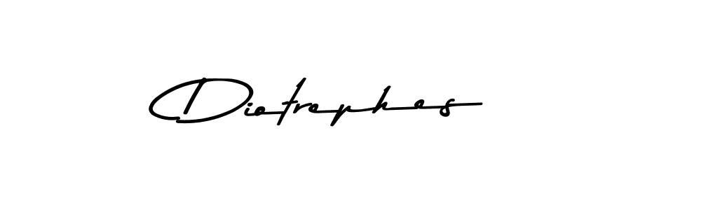 Use a signature maker to create a handwritten signature online. With this signature software, you can design (Asem Kandis PERSONAL USE) your own signature for name Diotrephes. Diotrephes signature style 9 images and pictures png