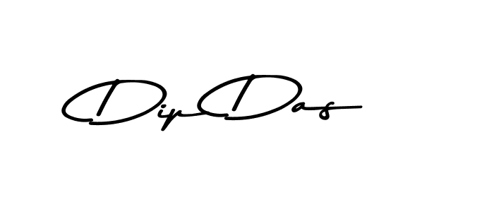 How to make Dip Das name signature. Use Asem Kandis PERSONAL USE style for creating short signs online. This is the latest handwritten sign. Dip Das signature style 9 images and pictures png