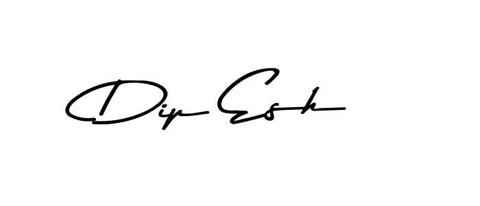 How to Draw Dip Esh signature style? Asem Kandis PERSONAL USE is a latest design signature styles for name Dip Esh. Dip Esh signature style 9 images and pictures png