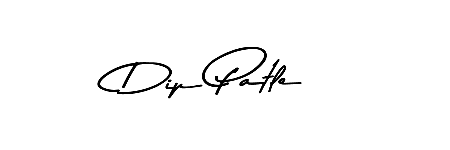 Dip Patle stylish signature style. Best Handwritten Sign (Asem Kandis PERSONAL USE) for my name. Handwritten Signature Collection Ideas for my name Dip Patle. Dip Patle signature style 9 images and pictures png