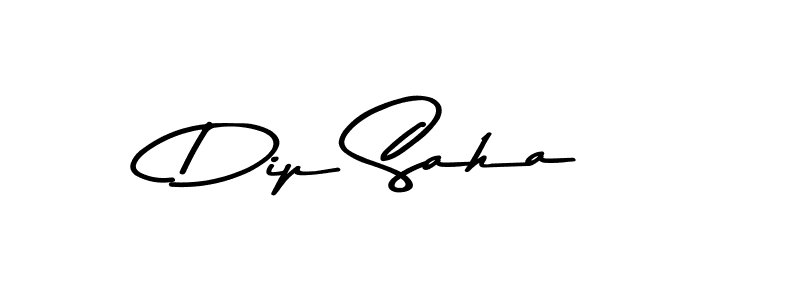 Make a beautiful signature design for name Dip Saha. With this signature (Asem Kandis PERSONAL USE) style, you can create a handwritten signature for free. Dip Saha signature style 9 images and pictures png