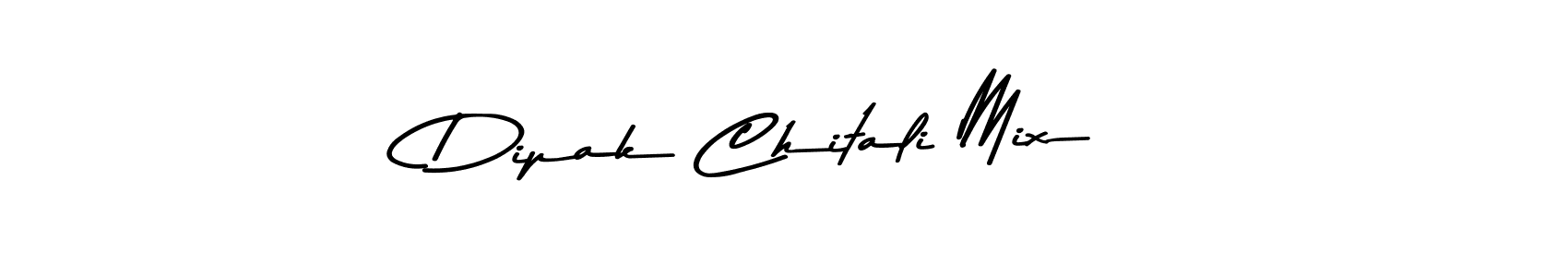 Make a beautiful signature design for name Dipak Chitali Mix. With this signature (Asem Kandis PERSONAL USE) style, you can create a handwritten signature for free. Dipak Chitali Mix signature style 9 images and pictures png