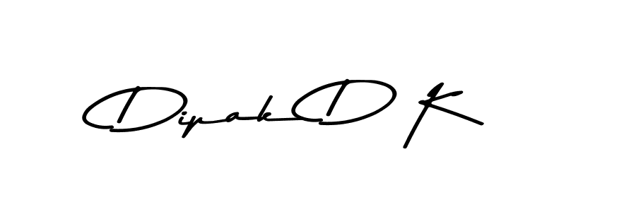 Also we have Dipak D K name is the best signature style. Create professional handwritten signature collection using Asem Kandis PERSONAL USE autograph style. Dipak D K signature style 9 images and pictures png