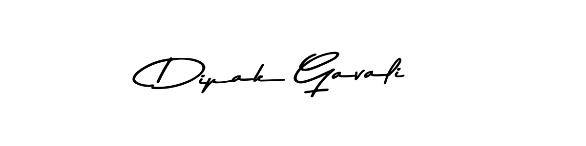 How to make Dipak Gavali signature? Asem Kandis PERSONAL USE is a professional autograph style. Create handwritten signature for Dipak Gavali name. Dipak Gavali signature style 9 images and pictures png