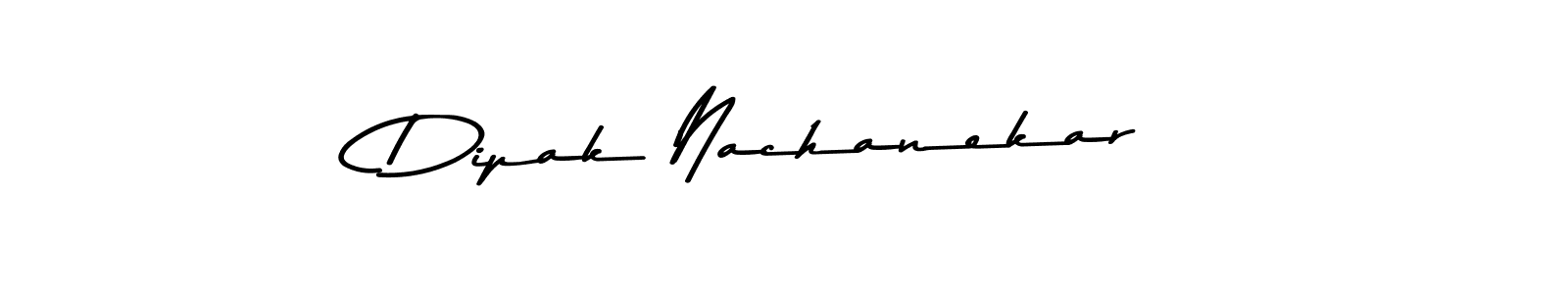 How to make Dipak Nachanekar signature? Asem Kandis PERSONAL USE is a professional autograph style. Create handwritten signature for Dipak Nachanekar name. Dipak Nachanekar signature style 9 images and pictures png