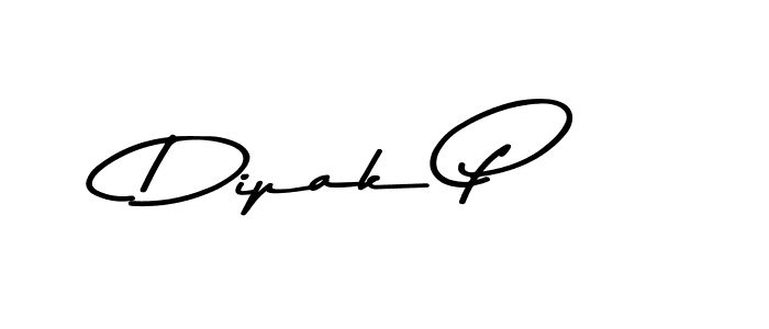 Also You can easily find your signature by using the search form. We will create Dipak P name handwritten signature images for you free of cost using Asem Kandis PERSONAL USE sign style. Dipak P signature style 9 images and pictures png