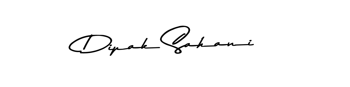 Make a beautiful signature design for name Dipak Sahani. Use this online signature maker to create a handwritten signature for free. Dipak Sahani signature style 9 images and pictures png