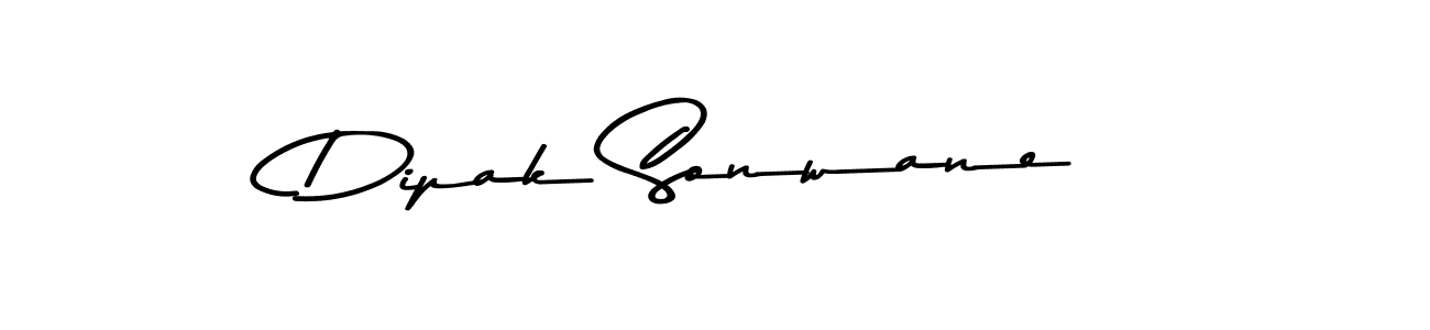 if you are searching for the best signature style for your name Dipak Sonwane. so please give up your signature search. here we have designed multiple signature styles  using Asem Kandis PERSONAL USE. Dipak Sonwane signature style 9 images and pictures png