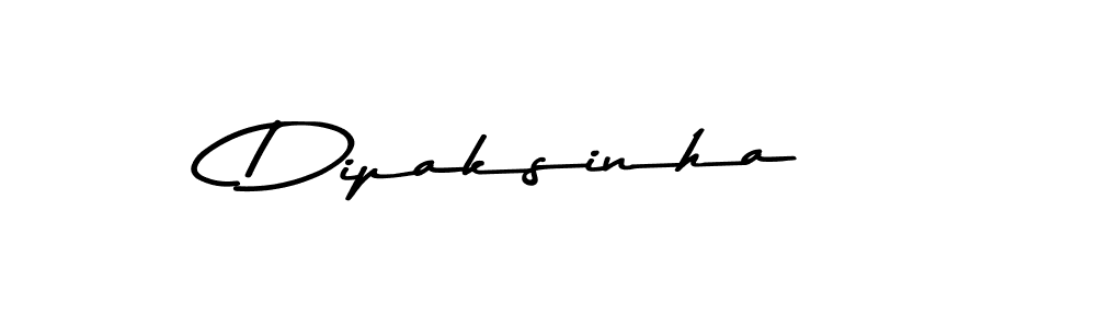 Make a beautiful signature design for name Dipaksinha. With this signature (Asem Kandis PERSONAL USE) style, you can create a handwritten signature for free. Dipaksinha signature style 9 images and pictures png